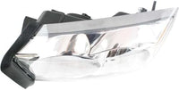 Set Of 2 Front Headlight Assembly With Chrome Interior Right Passenger & Left Driver Side Direct Replacement For 2005-2007 Dodge Dakota CH2502159 CH2503159 55077607AB 55077606AB