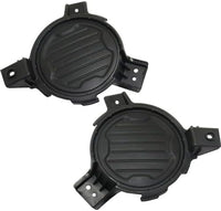 Set Of 2 Front Fog Light Cover Textured Plastic Left Driver & Right Passenger Side Direct Replacement Compatible With 2014-2016 Kia Soul KI1039128 KI1038128 86516B2000 86515B2000