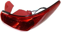 Set Of 2 Tail Light Outer Assembly Red Lens Left Driver & Right Passenger Side Direct Replacement Compatible With 2009-2012 Chevrolet Traverse GM2801238 GM2800238 15912686 15912687