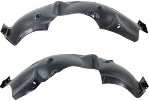 Set Of 2 Front Fender Liner Left Driver & Right Passenger Side Direct Replacement Compatible With 2008-2010 Ford F-Series Super Duty FO1249147 FO1248147 8C3Z16055D 8C3Z16054B