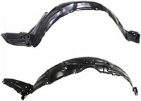 Front Fender Liners + Engine Splash Shields Under Cover Plastic Left Driver & Right Passenger Side Direct Replacement Compatible With 2005-2010 Scion tC SC1248105 SC1249104