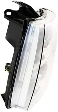 Front Head Light Assembly Halogen Left Driver Side Direct Replacement Compatible With 2007-2014 Chevrolet Silverado GM2502280 22853027