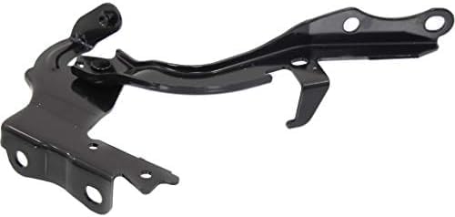 Set Of 2 Front Hood Hinge Steel Left Driver & Right Passenger Side Direct Replacement Compatible With 2016-2022 Lexus RX350 / RX350L / RX450h LX1236141 LX1236140 534100E180 534200E180
