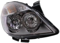 Set Of 2 Front Head Light Assembly Plastic Left Driver & Right Passenger Side Direct Replacement Compatible With 2007-2009 Saturn Aura GM2502292 GM2503292 25854634 25854633