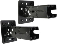 Set Of 2 Front Bumper Bracket Steel Left Driver & Right Passenger Side Direct Replacement Compatible With 2013-2022 Chevrolet Trax / Buick Encore GM1067206 GM1066206 42392685 42392684