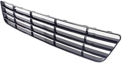 Front Bumper Center Lower Grille Plastic Direct Replacement Compatible With 2012-2013 Volkswagen Golf VW1036130 5K0853671J041