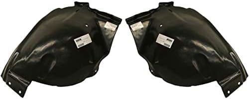 Set of 2 Front Fender Liner Rear Section Right Passenger & Left Driver Side Direct Replacement Compatible With 2005-2009 Ford Mustang FO1251128 FO1250127 5R3Z16102AB 5R3Z16103AB