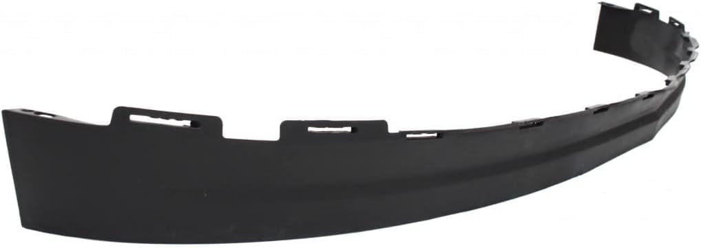 Front Bumper Primed Steel + Lower Valance Air Deflector + Extension Textured + End Caps Left & Right Side Direct Replacement Compatible With 2007-2013 Chevrolet Silverado 1500