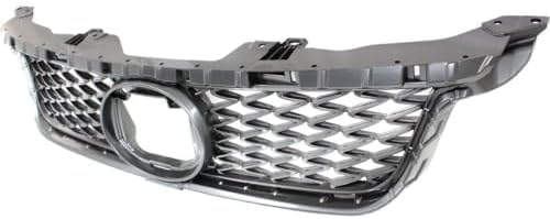 Front Grille Painted Dark Gray Shell And Insert Plastic Direct Replacement Compatible With 2011-2013 Lexus CT200h LX1200143 5311176030