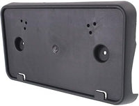 Front License Plate Bracket Textured Plastic Direct Replacement Compatible with 2011-2015 Ford Explorer FO1068136 BB5Z17A385BA