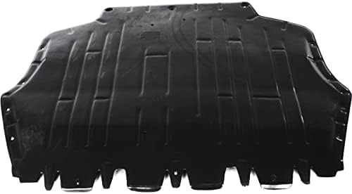 Front Engine Splash Shield Under Cover Plastic Direct Replacement Compatible with 2005-2006 Volkswagen Jetta / 2010-2014 Golf VW1228104 VW1228116 1K0825237AE 1K0825237AG