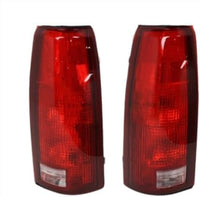 Set Of 2 Tail Light Lens And Housing Right Passenger & Left Driver Side Direct Replacement Compatible With 1988-2000 Chevrolet & GMC C/K-Series 5977868-PFM 5977867-PFM
