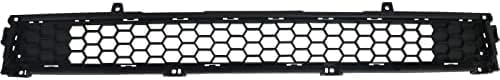 Front Bumper Lower Grille Textured Dark Gray Plastic Direct Replacement Compatible With 2017-2019 Kia Soul KI1036137 86562B2500