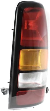 Set of 2 Tail Light Lens And Housing Left Driver & Right Passenger Side Direct Replacement Compatible With 2004-2007 GMC Sierra 1500 2500HD 3500 GM2801177 GM2800177 19169022 19169021