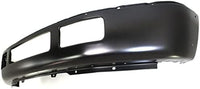 Front Bumper Face Bar Primed Steel With Fender Flare Holes Direct Replacement Compatible With 2005-2007 Ford F-450 / F-550 Super Duty FO1002397 5C3Z17757EAA