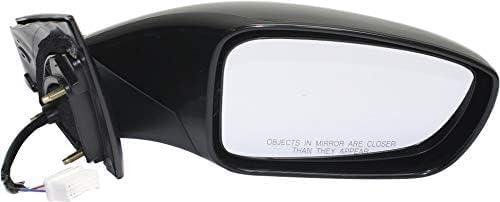 Set Of 2 Front Power Mirror Manual Folding Non-Heated Primed Left Driver & Right Passenger Side Direct Replacement Compatible With 2011-2014 Hyundai Sonata HY1320165 HY1321165