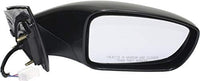 Set Of 2 Front Power Mirror Manual Folding Non-Heated Primed Left Driver & Right Passenger Side Direct Replacement Compatible With 2011-2014 Hyundai Sonata HY1320165 HY1321165