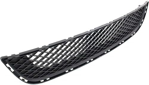 Front Bumper Grille Textured Gray Without Fog Light Holes Direct Replacement Compatible With 2012-2017 Buick Verano GM1036173 22824481