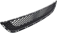 Front Bumper Grille Textured Gray Without Fog Light Holes Direct Replacement Compatible With 2012-2017 Buick Verano GM1036173 22824481