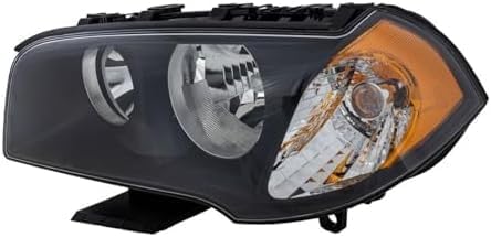 Set Of 2 Front Headlight Assembly Halogen Right Passenger & Left Driver Side Direct Replacement Compatible With 2004-2006 BMW X3 BM2502139 BM2503139 63123418424 63123418423