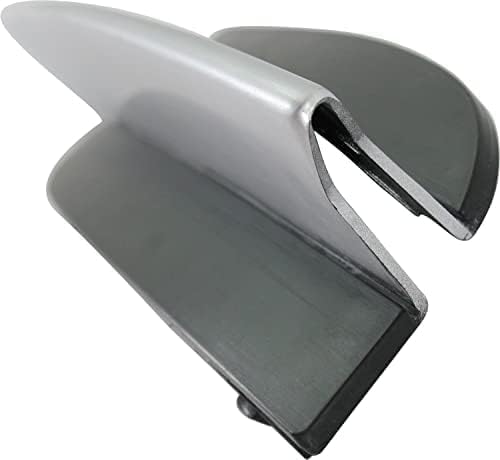 Set Of 2 Front Bumper Fog Light Cover Primed Plastic Left Driver & Right Passenger Side Direct Replacement Compatible With 2009-2011 Honda Civic HO1039103 HO1038103