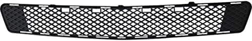 Front Bumper Grille Textured Plastic Direct Replacement Compatible With 2008-2011 Mercedes Benz C-Class MB1036154 2048852123
