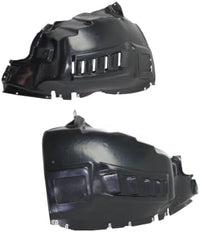 Set Of 2 Front Fender Liner Right Passenger & Left Driver Side Direct Replacement Compatible With 2014-2023 Ram ProMaster Van CH1249197 CH1248197 68193702AC 68193703AC