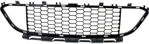 Front Bumper Center Grille Textured Plastic Direct Replacement Compatible With 2013-2019 BMW 3-Series BM1036137 51118068124