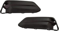 Set Of 2 Front Fog Light Cover Without Holes Plastic Right Passenger & Left Driver Side Direct Replacement Compatible With 2018-2020 Honda Accord HO1039143 HO1038143 71102TVAA00