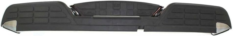 Rear Step Bumper Fleetside Chrome Steel Direct Replacement Compatible With 1998-2004 Chevrolet S10 Pickup GM1101102 12343438