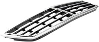 Front Grille Assembly Chrome Shell And Painted Black Insert Plastic Direct Replacement Compatible With 2001-2007 Mercedes Benz C-Class MB1200143 20388002239040