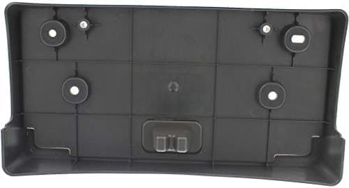 Front License Plate Bracket Textured Plastic Direct Replacement Compatible with 2011-2014 Chevrolet Cruze GM1068145 95094483