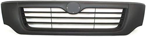 Front Grille Assembly Primed Shell and Insert Plastic Direct Replacement Compatible With 1998-2000 Mazda Pickup MA1200153 1F0050710