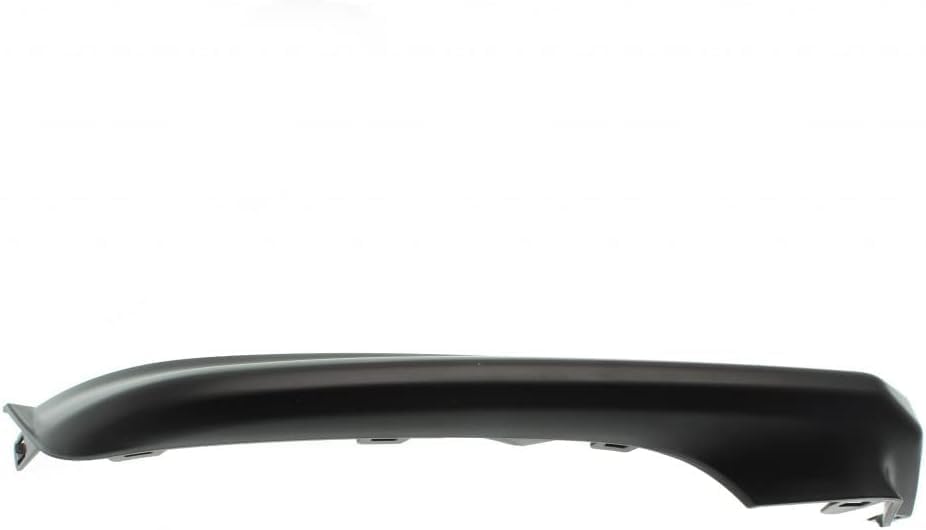 Front Bumper Outer Molding Textured Left Driver Side Direct Replacement Compatible With 2018-2020 Toyota Camry TO1046103 5312433050 5312406120