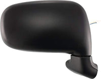 Front Power Mirror Manual Folding Non-Heated Textured Plastic Right Passenger Side Direct Replacement Compatible With 1991-1997 Toyota Previa TO1321158 8791028290