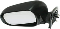 Front Mirror Manual Folding Non-Heated Textured Plastic Left Driver & Right Passenger Side Direct Replacement Compatible With 2012-2015 Toyota Tacoma TO1321281 TO1320281