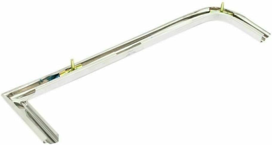 AUTOS PARTS PLUS Set Of 2 Front Grille Molding Chrome Left Driver & Right Passenger Side Direct Replacement Compatible With 1983-1988 Chevrolet/GMC C-k Series GM1213101 GM1212101 15593228 15593227