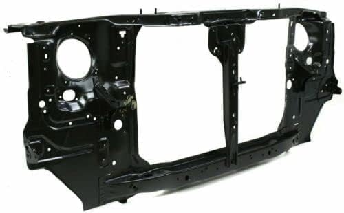 Front Radiator Support Assembly Black Steel Direct Replacement Compatible With 2001-2002 Nissan Frontier NI1225150 625009Z430
