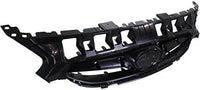 Front Grille Textured Shell And Insert Plastic Direct Replacement Compatible With 2012-2013 Hyundai Accent HY1200161 HY1200177 863511R000 863511R100