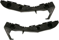 Front Bumper Lower Support Bracket Plastic Right Passenger & Left Driver Side Direct Replacement Compatible With 2004-2009 Toyota Prius TO1043109 TO1042109 5211547010 5211647010
