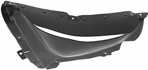 Set of 2 Front Engine Splash Shield Under Cover Right Passenger & Left Driver Side Direct Replacement Compatible with 2011-2016 BMW 5-Series BM1228155 BM1228154 51757312829