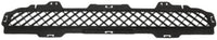 Front Bumper Lower Grille Textured Gray Plastic Without Fog Light Holes Direct Replacement Compatible With 2006-2010 Hummer H3 HU1036100 25821170
