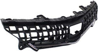 Front Grille Assembly Gray Shell And Insert With Chrome Molding Plastic Direct Replacement Compatible With 2012-2014 Toyota Prius V TO1200348 5310147010