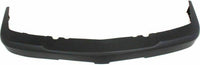 Front Bumper Primed Steel + Upper Cover + Lower Valance Textured Plastic With Fog Light Hole Direct Replacement Compatible With Chevrolet Silverado 2500HD 3500 2003-2006 GM1051109