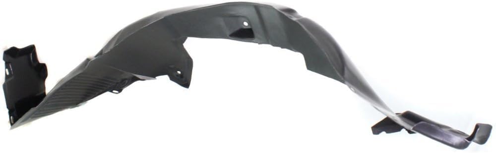 Front Fender Liner Left Driver Side Direct Replacement Compatible With 2001-2003 Hyundai Elantra HY1248105 868112D000