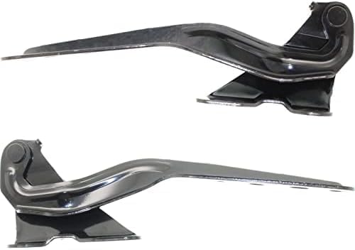 Set of 2 Front Hood Hinge Steel Right Passenger & Left Driver Side Direct Replacement Compatible with 2013-2018 Acura RDX AC1236107 AC1236108 60120TX4A00ZZ 60170TX4A00ZZ