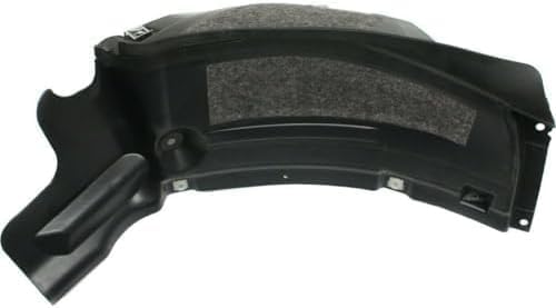 Set of 2 Front Fender Liner Air Extension Spoiler Right Passenger & Left Driver Side Direct Replacement Compatible with 2012-2015 Audi A6 / S6 AU1243100 AU1242100 4G0853888C