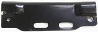 Front Bumper Face Bar Chrome Without Molding Holes + Lower Valance Panel Textured + Mounting Arm Brackets Left & Right Side Direct Replacement Compatible With 1992-1997 Ford F-Series