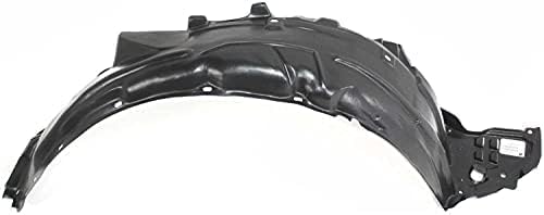 Set Of 2 Front Fender Liner Right Passenger & Left Driver Side Direct Replacement Compatible With 2006-2011 Honda Civic HO1251107 HO1250107 74101SNAA10 74151SNAA10