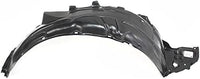 Set Of 2 Front Fender Liner Right Passenger & Left Driver Side Direct Replacement Compatible With 2006-2011 Honda Civic HO1251107 HO1250107 74101SNAA10 74151SNAA10